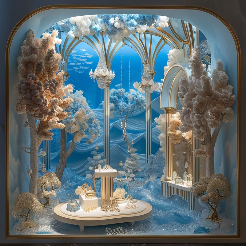 Mối quan hệ giữa thời gian sản xuất và chất lượng của quầy trang sức là gì?